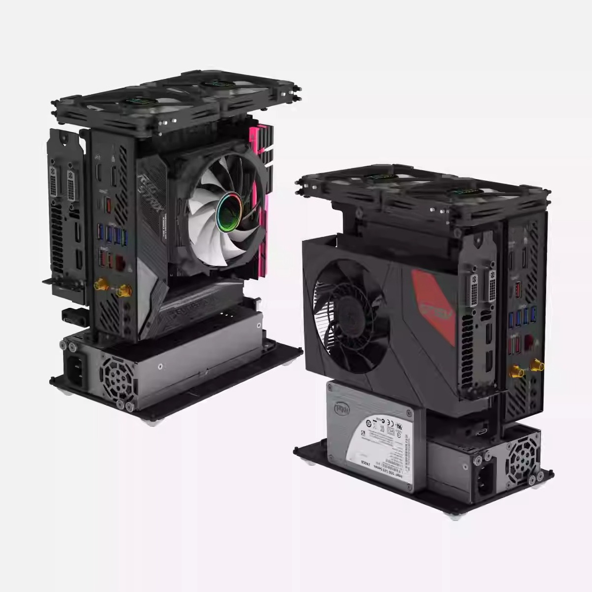 Sff Mini Itx Cnc Aluminum Chassis - เคสคอมพิวเตอร์ขนาด A4 Mini-ITX, เคส PC อลูมิเนียมผลิตด้วยเครื่อง